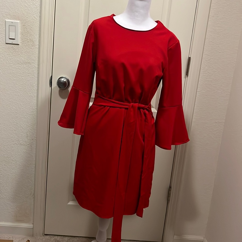 Red Dress from Lulus